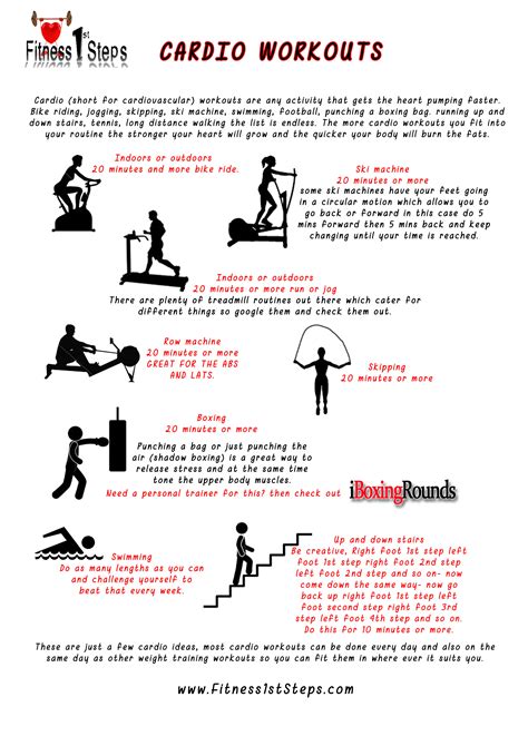List of Cardio Exercises: 14 Fun Workouts .